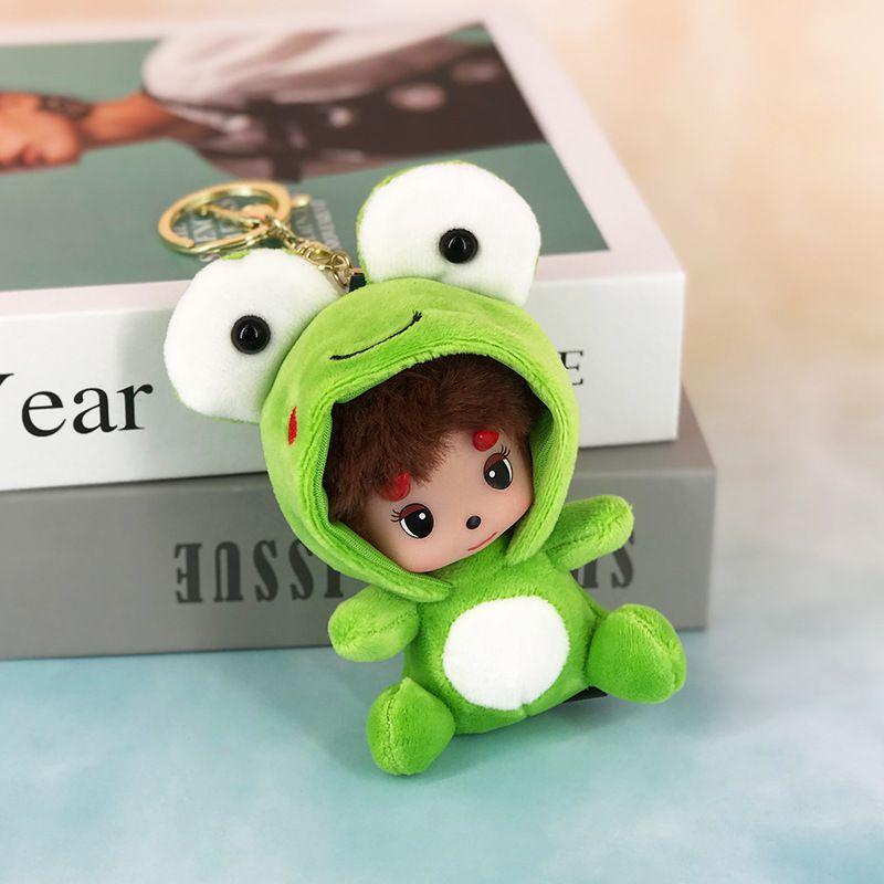 Magic King Baby Munchkin  Cute Cartoon Couple Plush Pendant Car Keychain