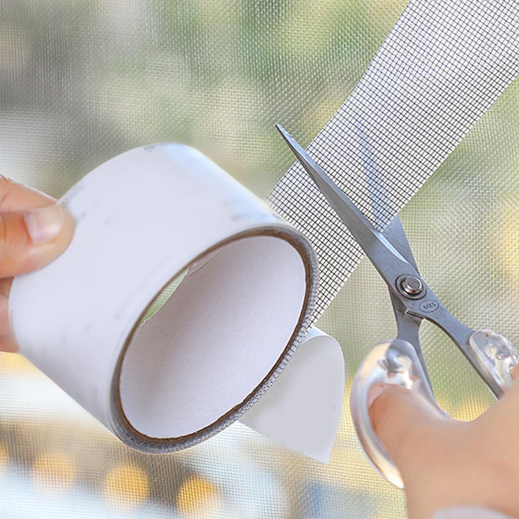 Window Screen Repair Kit Tape Repellent Strong Adhesive Replacement Fiberglass Covering Screen