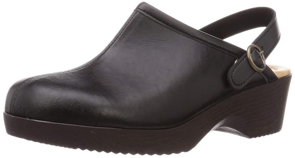 Barbara Polo and Racquet Clog easy to cm [Santa Club] sandály, nošení, PO1155, dámské, černé, 23.0~23.5