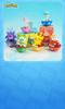 Pokémon Sitting Figurine Series: Roly-poly Decompression Toy for Home or Office Decor