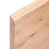 VidaXL Étagère murale marron clair 40x40x4 cm bois chêne massif traité 363630