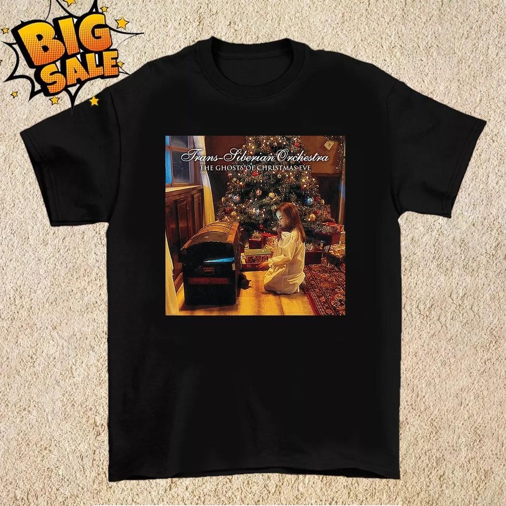 Trans-Siberian Orchestra Ghosts Of Christmas Eve Tour T Shirt Size S-5XL HD974 Unisex T-Shirt XL