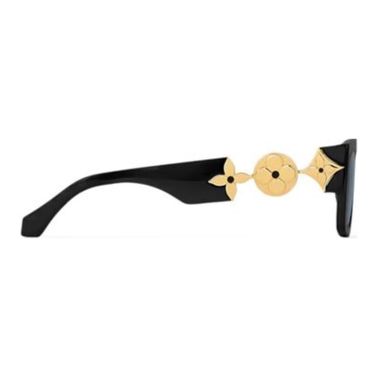 Louis Vuitton Rectangular Acetate Metal Sunglasses Men Sunglasses Multicolor 108204679