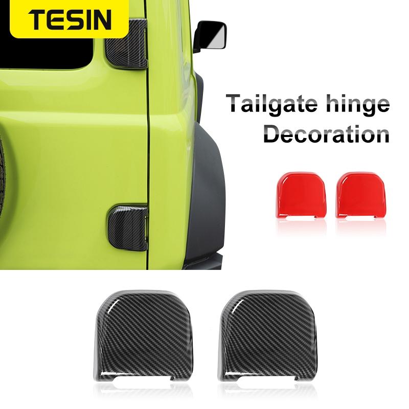 TESIN Car Styling pentru Jimny JB74 Mașină Spate Ușă Haion Balamale Decorative Autocolante pentru Suzuki Jimny +