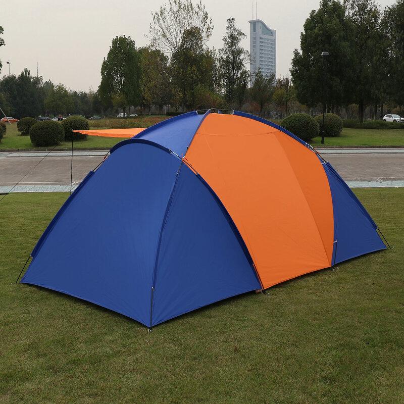 Portable 2-Room 1-Hall Camping Tent