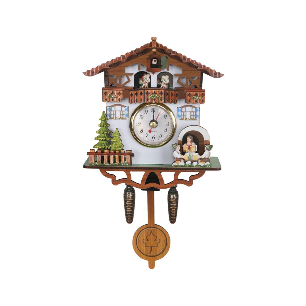 Kuckucksuhr, Holzwanduhr, Heimdekoration, Quarzuhr, Heimdekoration