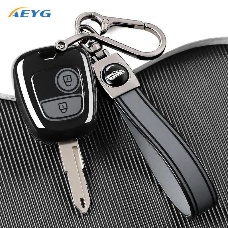 Tpu Auto Shell Fob Holder Accessories For Peugeot 107 207 307 407 206 306 406 For Citroen C1 C4 C2 C3 Berlingo Xasara Picasso