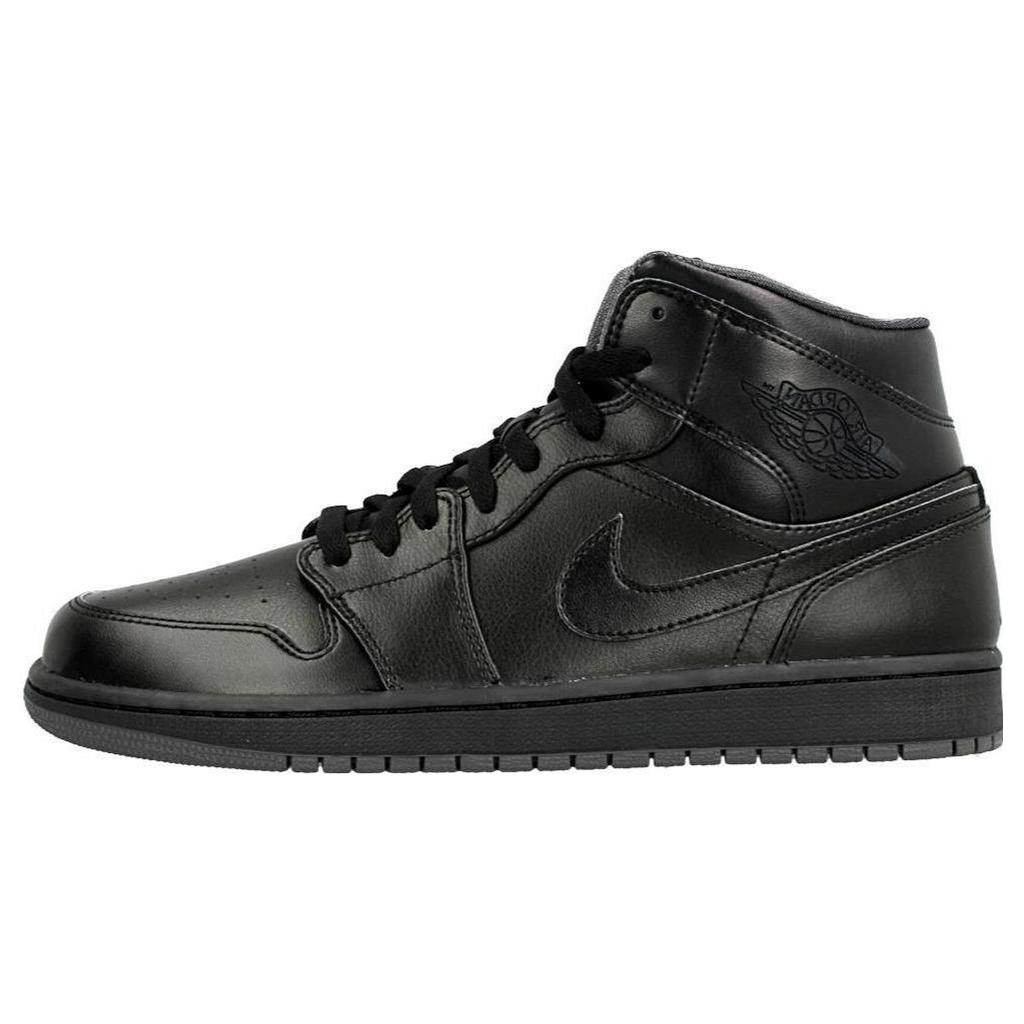 Ny JORDAN 1 Retro Mid Svart 2016 554724-021