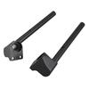 Split Handlebar Handle Bar Poem For KAWASAKI Ninja 300 300R 250 250R EX250 Motorcycle Black Aluminum 2008-2017 2014 2015 2016
