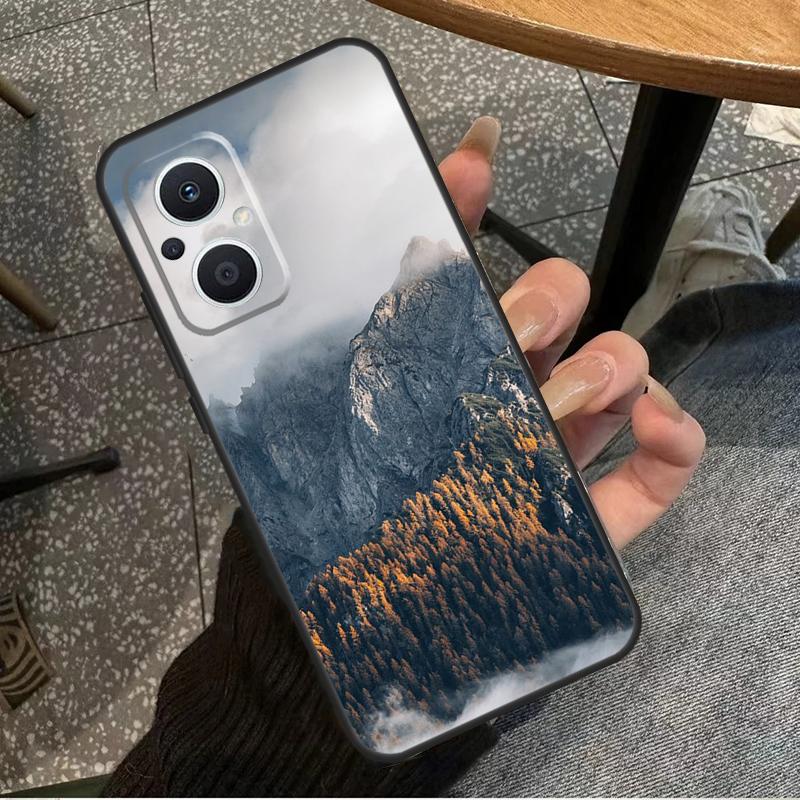 Beautiful Mountain Forest Nature For OPPO Reno 7 8 Lite 8T 14F 13F 11F 12F 10 11 12 13 14 Pro OPPO Find X9 X8 X5 X6 Pro Case