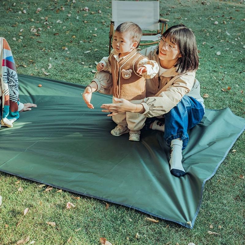 Wasserdichtes Camping-Tarps-Set Sonnenschutz-Außenmarkisen Überdachungen Planen für Camping-Picknicks