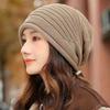 Short Brim Winter Knitted Hat Warm Bonnet Casual Beanies  Outdoor