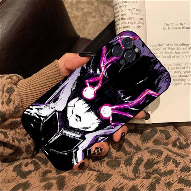 Mob Psycho 100 Handyhülle für Iphone 8 7 6 6s Plus X Se 2020 Xr Xs 14 11 12 13 Mini Pro Max Handyhülle