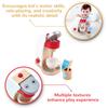 Hape Pretend Coffee Machine X X Cm Ages 3 and Up Wooden Pretend Toy E3146 17.5 19.6 10.6