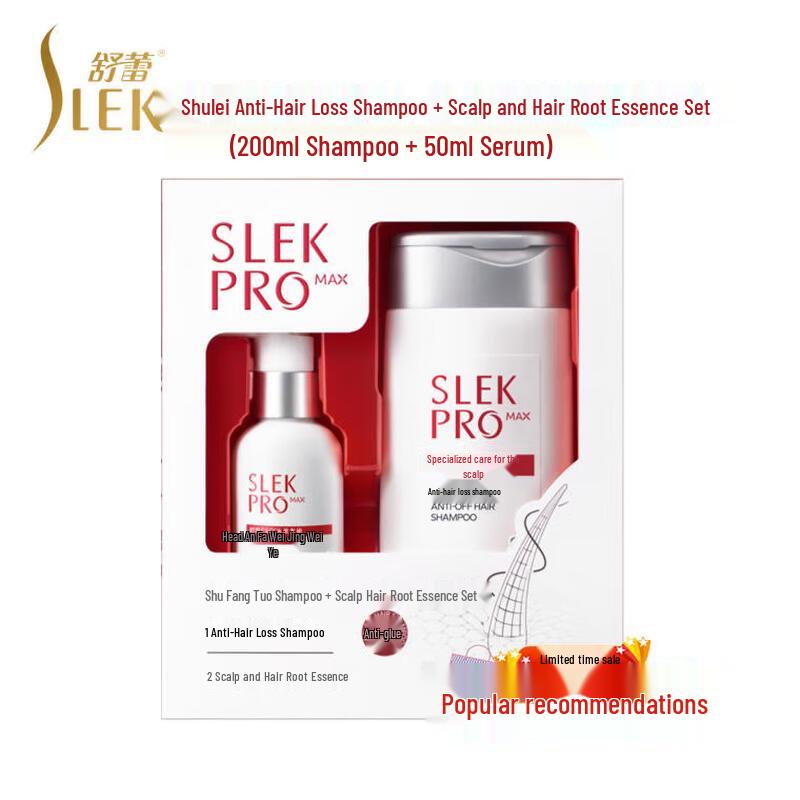 SLEK Anti-Hair Loss Shampoo & Scalp Essence Kit