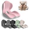 Ergonomic Seat Cushion Memory Foam with L-Shaped Design Hollow Air Circulation Lumbar Support Non-Slip Office Chair Cushion
