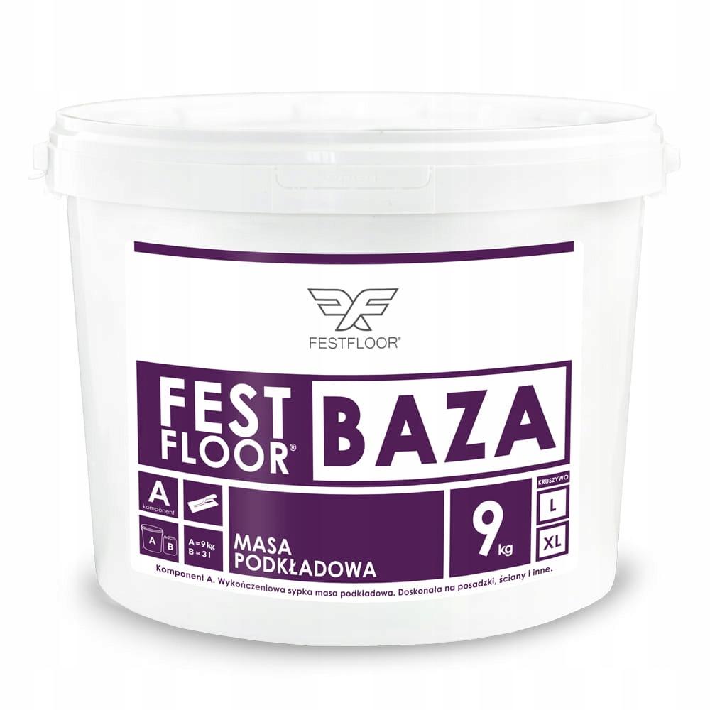 Festfloor baza 9+3 kg - podkład pod mikrocement - rozmiar kruszywa l