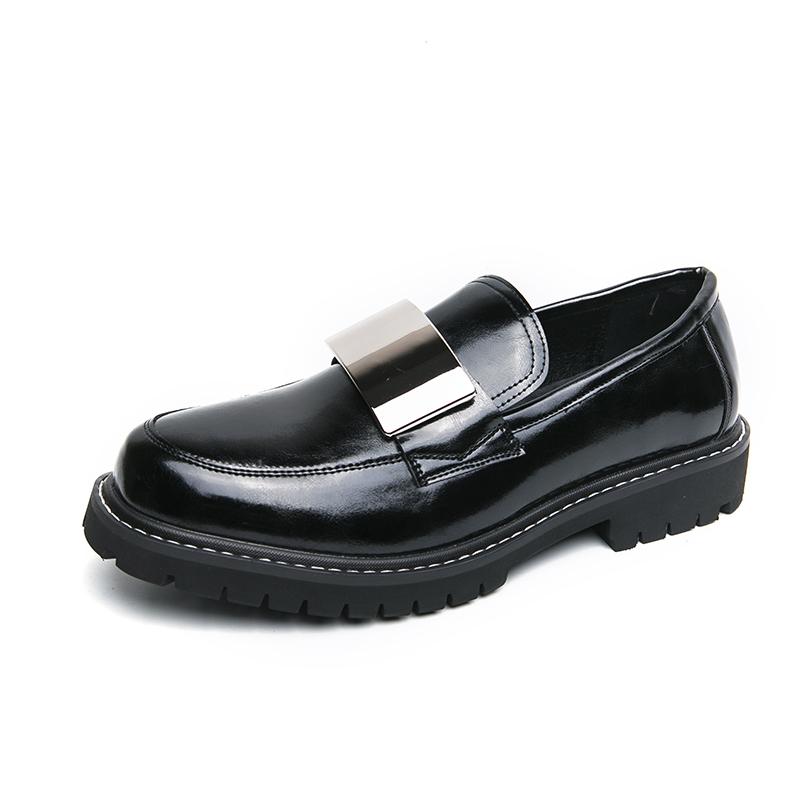 Fashion Spring Autumn New High-quality Handmade Sole Men's Loafers Low Top Massage Sole Men's Business Casual Shoes Commuting Work Shoes