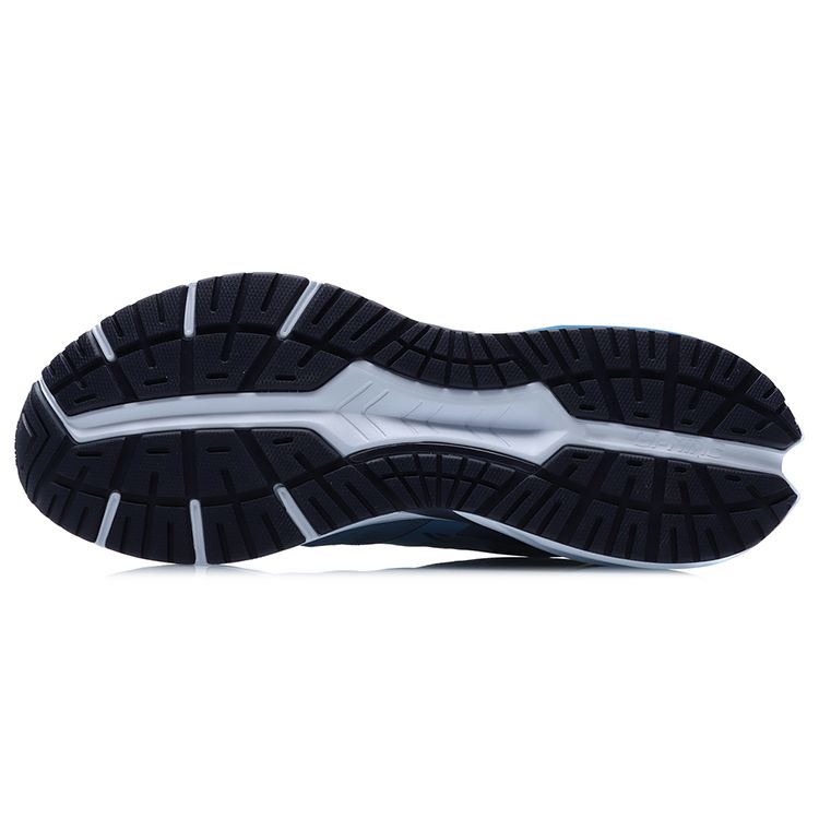 Li-Ning Seamless Cushioning Low-Top Running Shoes Unisex Sneakers Blue Black ARHR049-2