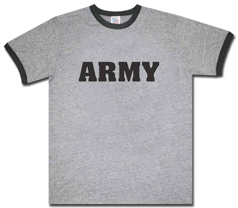 US Army shirt United States Army tee shirt men s ringer shirt t-shirt L