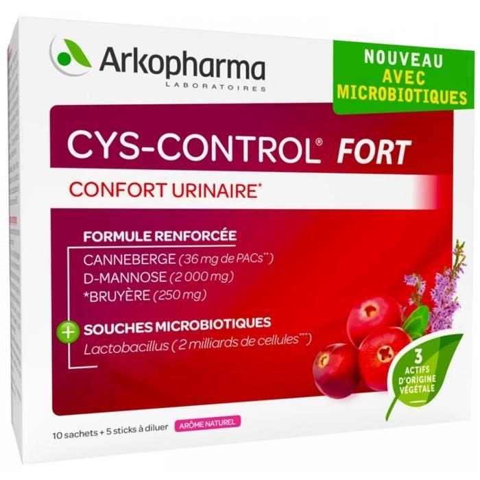 Arkopharma Cys-Control® Fort Biotics 15 Sachets