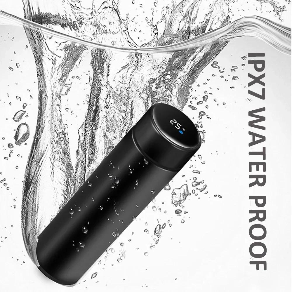 500ML Smart 316 Stainless Steel Insulated Cup Tea and Water Separation Stylish Water Bottle for Men Women Ideal Christmas Gift