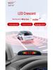 Boruisi Crescent LED Reversing Radar with Beeping Sound and 8 Sensors