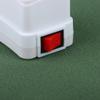 1 pz. Adattatore per lampadina con attacco E27, luce LED bianca, base per lampada, adattatore per spina, interruttore on/off.