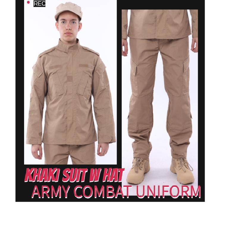 

Прочный рипстоп армейский боевой костюм для взрослых унисекс S