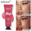 Makeup Multi-color Fine Glitter Highlight Rouge Blush Liquid Natural Expansion Color Matte Grooming Blush Cream
