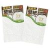 Wallpaper Repair Stickers, Set of 2, Plastered Wall-Look, Stone Grain, Wall Cloth, Easy To Apply Over Wallpaper, Made In Japan, White