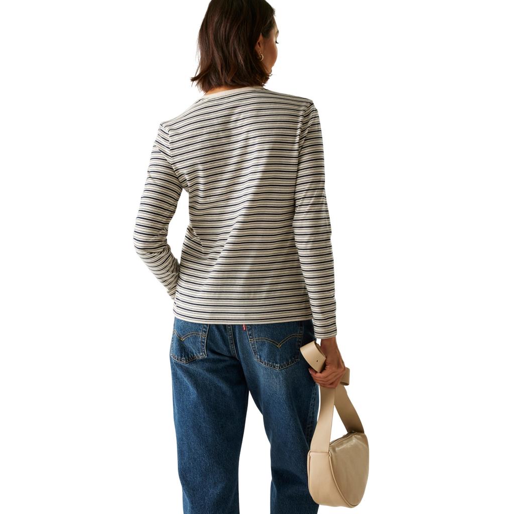 Regatta Dámské/Dámské pruhované tričko s dlouhým rukávem Federica