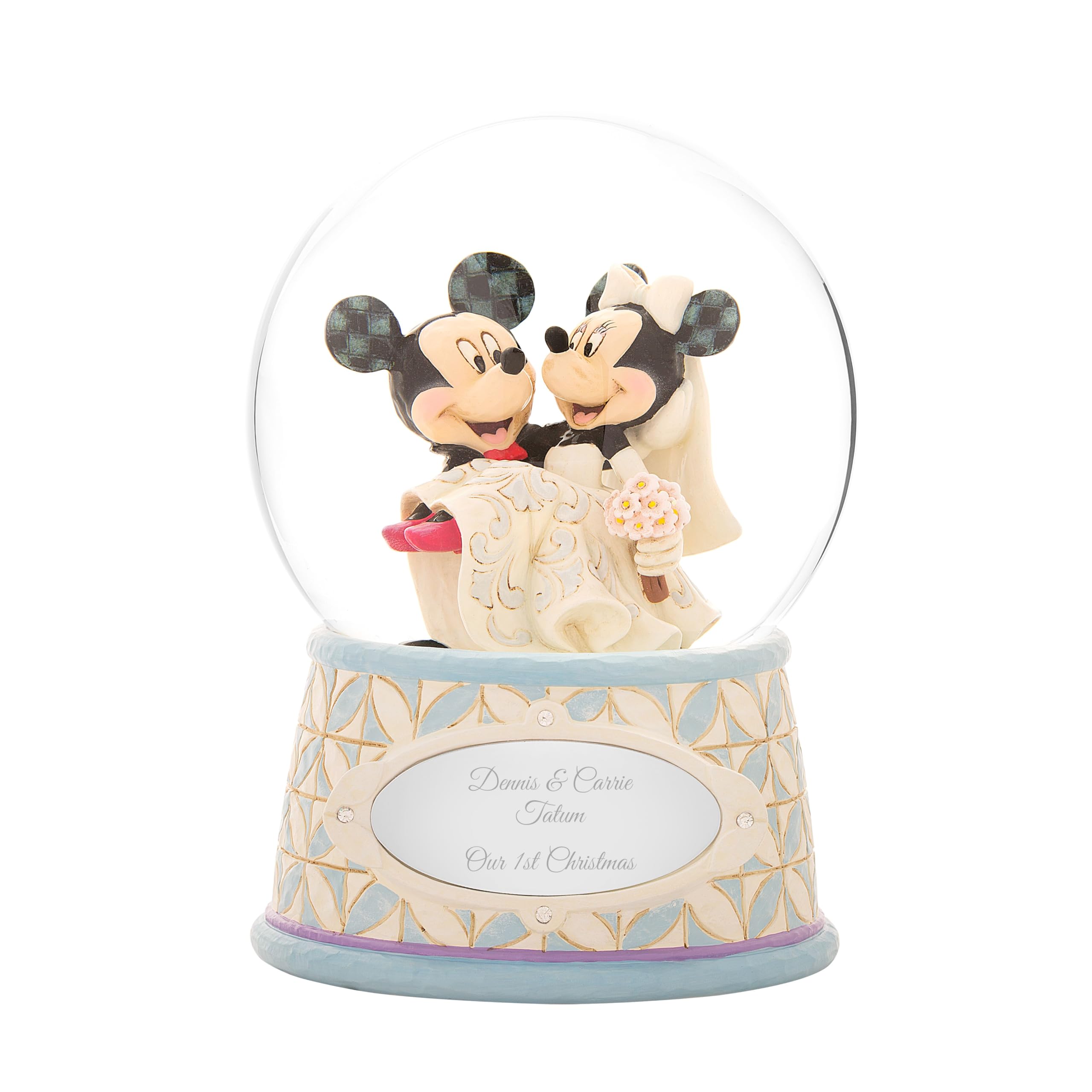 

Enesco Disney Classic Снежный шар Микки и Минни Свадьба
