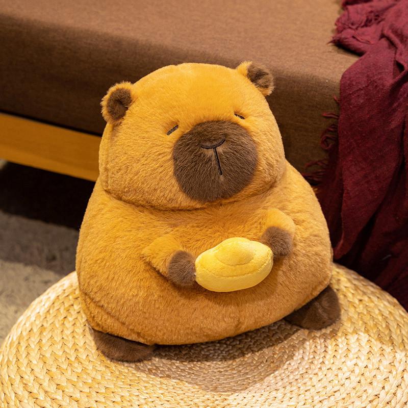 Capybara Cute Plush Doll Capybara Charm Money God Plushie New Gift Year