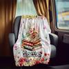Floral Customize Your Name Rv Blanket Cozy Soft Lightweight Allseason Multipurpose Blanket For Travel Camping Picnics Sofas Rvs Beds Living Rooms