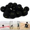 Squash Rubber Balls Training Tool Low Speed Ball Two-Yellow Dots Training Squash Ball Squash Ball