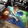 1pc Anime Character Design Office Chair Mat - Fantasy Decorative Carpet for Anime Lovers, Suitable for Home Office, Living Room, Bedroom, Game Room, D