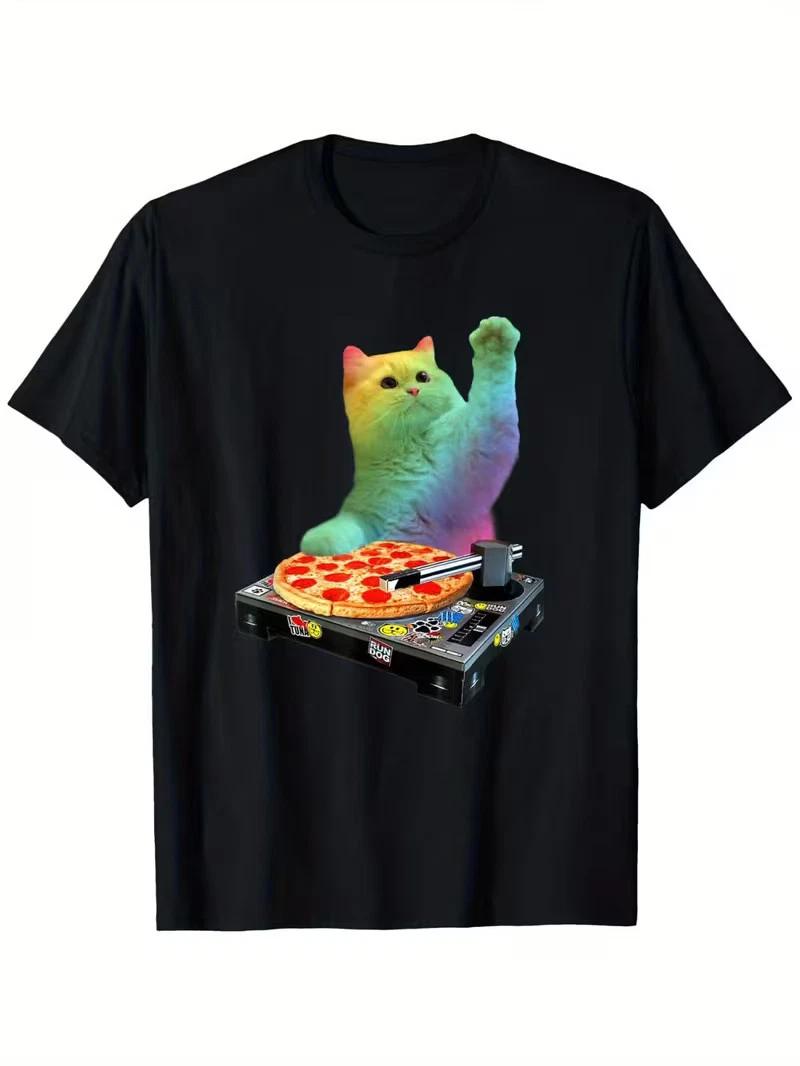 Retro Ramen Cat T-Shirt: Comfort Colors Japanese Graphic Tee L