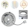 3.94 Inch LED Ceiling Fan Light Kit 18W 1530LM Dimmable LED Retrofit Kit 3000K/4000K/6500K Ceiling Fan LED Light Replacement