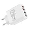 120W Double PD Double USB Port Rapid Charging Block EU Plug Type C USB Wall Charger for Phone Tablet Fast Power Adapter