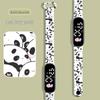 Girls' LED Cartoon Ink Waterproof Sports Watch with Luminous Bracelet Design