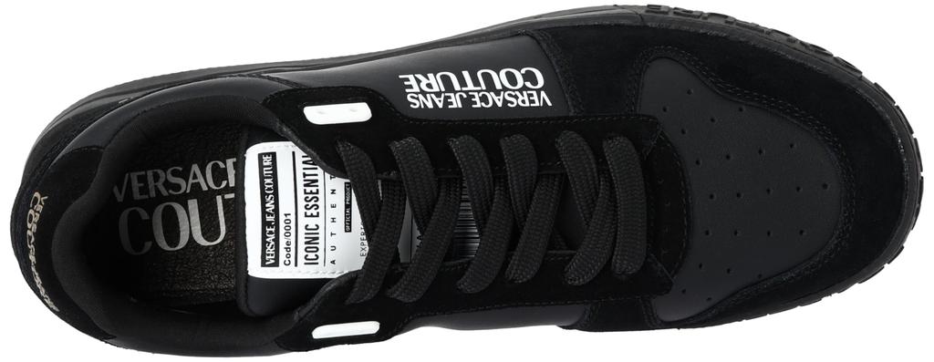 Sneakers 71YA3SK8 ZP032 VERSACE JEANS COUTURE Schwarz cm [Versace] Herren 30.0 [Gebraucht]