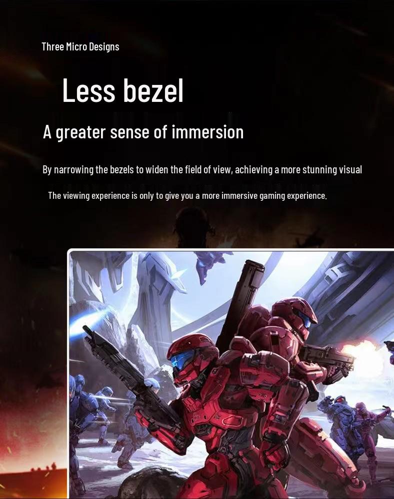 SF 32-inch 4K Curved Monitor & 27-inch 2K 165Hz Gaming LCD Monitor