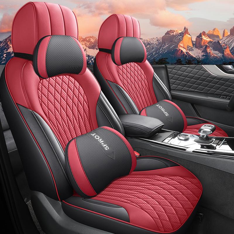 Custom All-Season Seat Cushion for Hongqi HS5 - Full Surround, Five-Seater Interior Cover