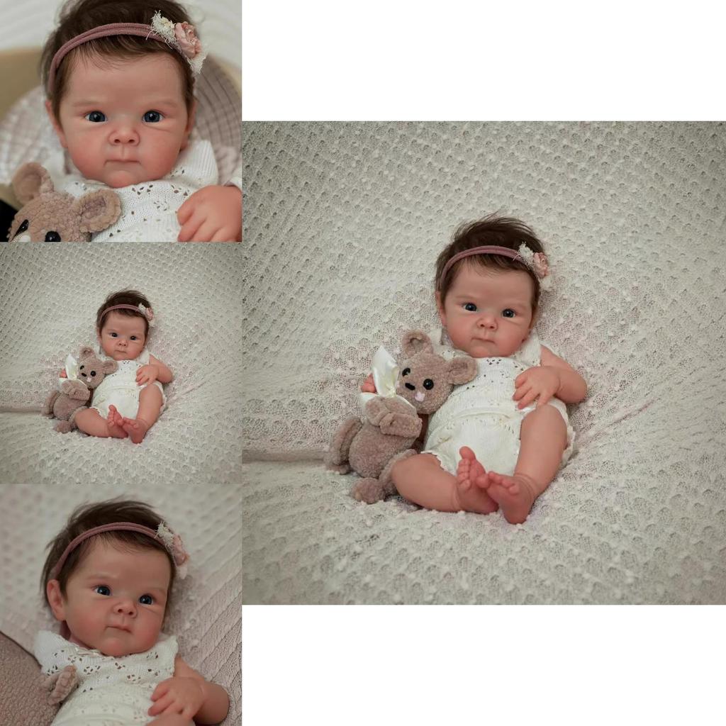 Silicone Reborn Baby Doll With 3d Painted Features For Collectors And Gifts