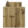VidaXL Canapé de jardin 2 places 134x60x62 cm Bois de pin traité 873870