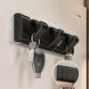 Aluminum Invisible Folding Creative Hook Handbag Carrying Hook Hanging Towel Folding Hooks Wall Hook Rack for Clothes Wall Hang