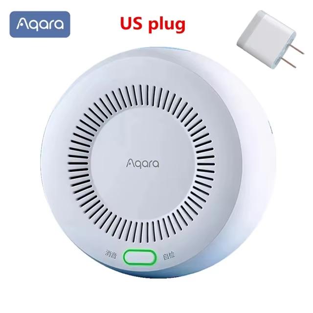 Оригинальный умный детектор природного газа Aqara Zigbee Сигнализация утечки газа Интеллектуальная связь Безопасность умного дома Для дома Xiaomi Homekit US plug