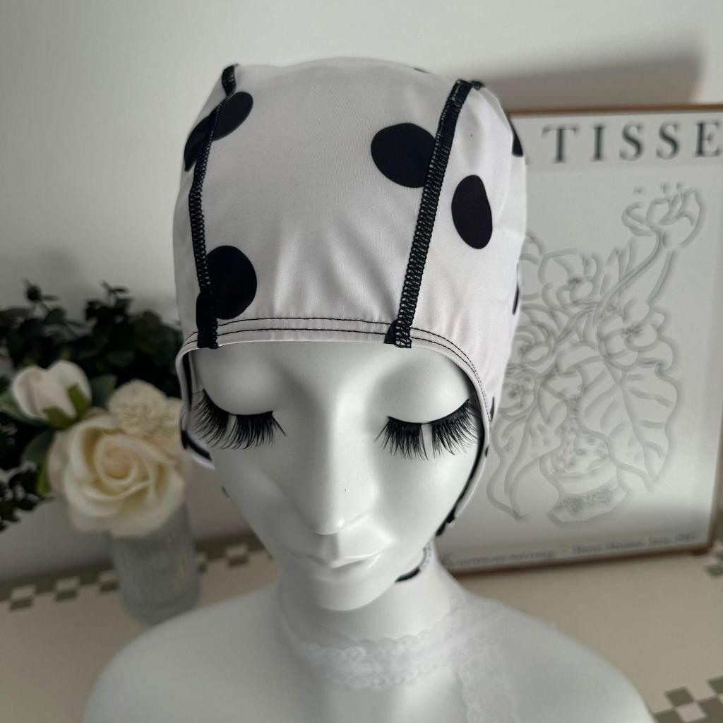 Women's Fashion Plus Size Anti-Shedding Loose Swim Cap