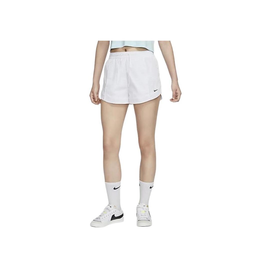 

Nike Windrunner Comfortable Moisture-Wicking Soft Mid-Rise Woven Three-Quarter Casual Shorts Women shorts White FV7501100 M
